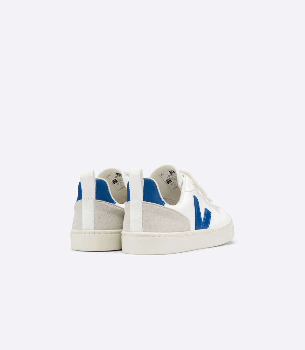 Veja Sneakers Barn - V-10 Velcro Cwl - Vita - 249685-UTD